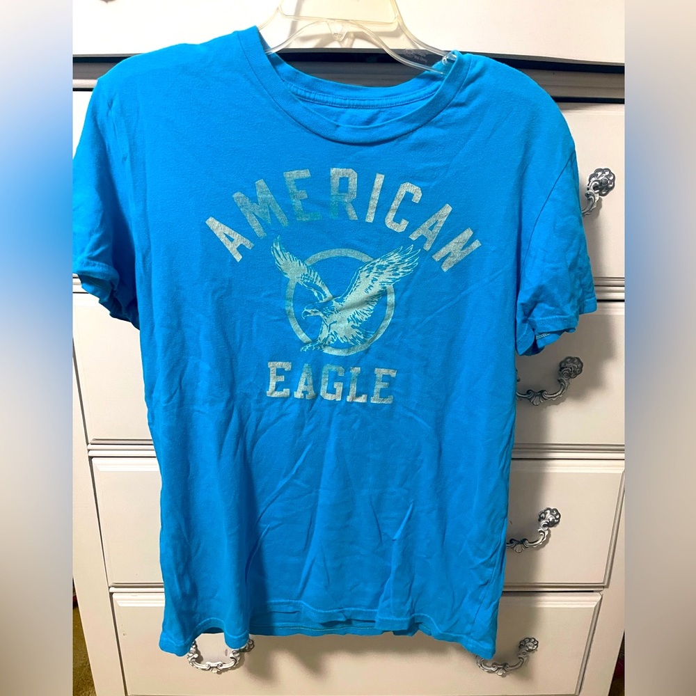 American Eagle Outfitters Blue Men's Shirt